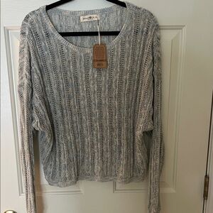 NATURAL LIFE Light Gray Knit Sweater